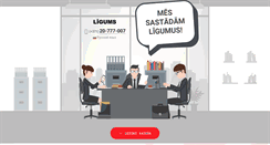 Desktop Screenshot of ligums.lv