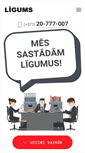 Mobile Screenshot of ligums.lv